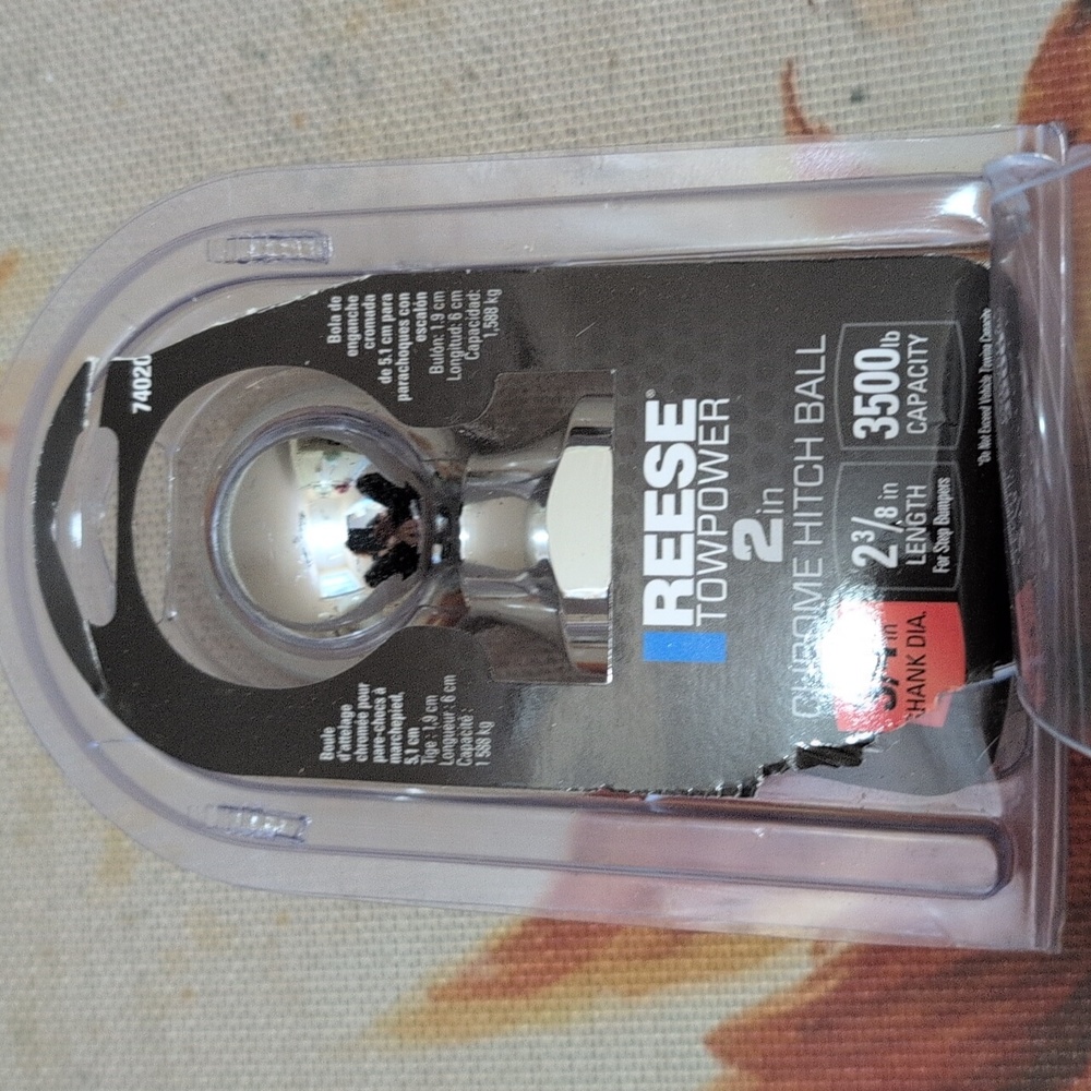 Reese 2 inch chrome hitch